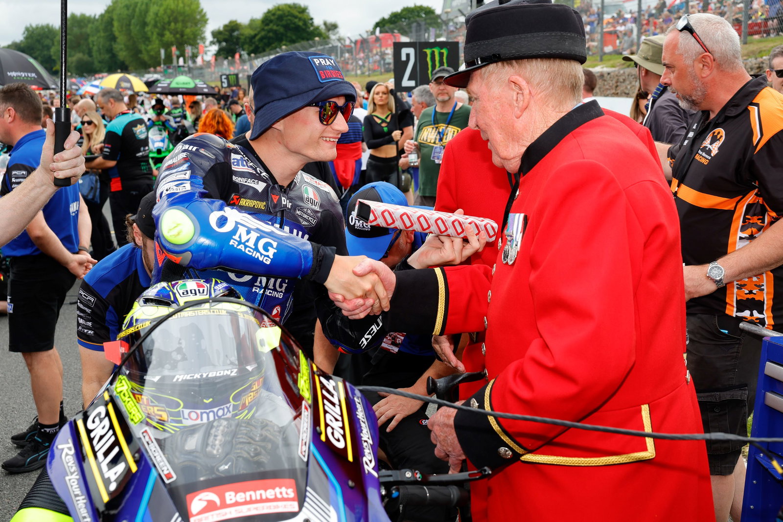 Ryan Vickers, BSB, 2024, Brands Hatch, race one, grid, 20th July